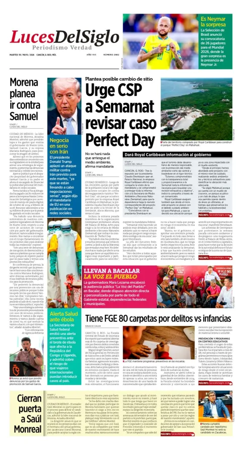 Portada de Luces del Siglo