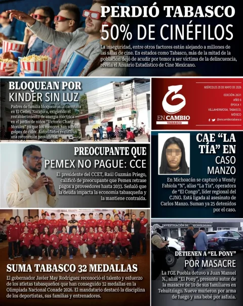 Portada de En Cambio - Tabasco (contraportada)
