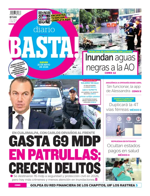 Portada de Basta! (portada)