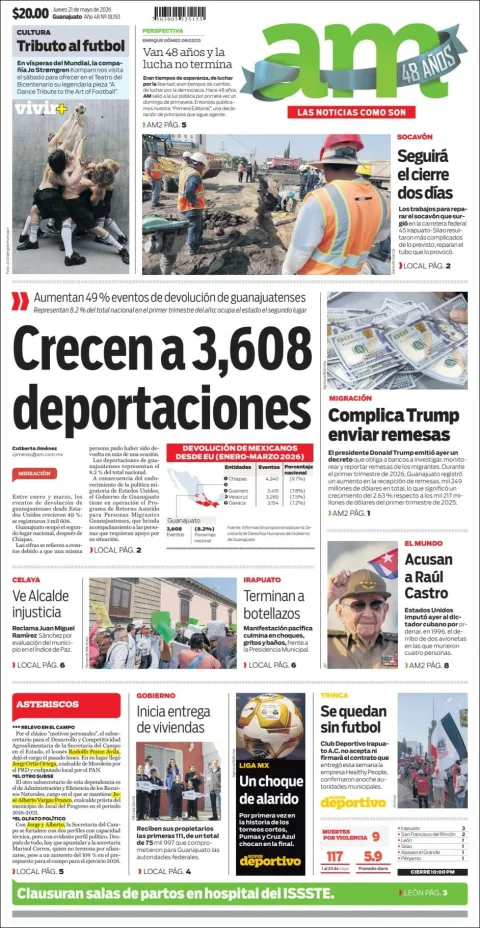 Portada de Am Corredor Industrial del jueves, 21 de mayo de 2026