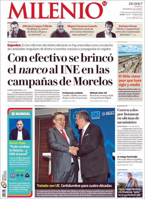 Portada de Milenio