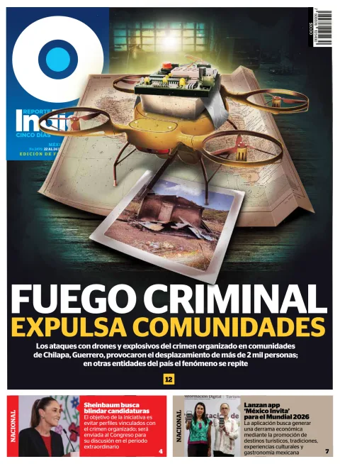 Portada de Reporte Indigo Nacional del viernes, 22 de mayo de 2026