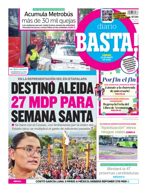 Portada de Basta! (portada)