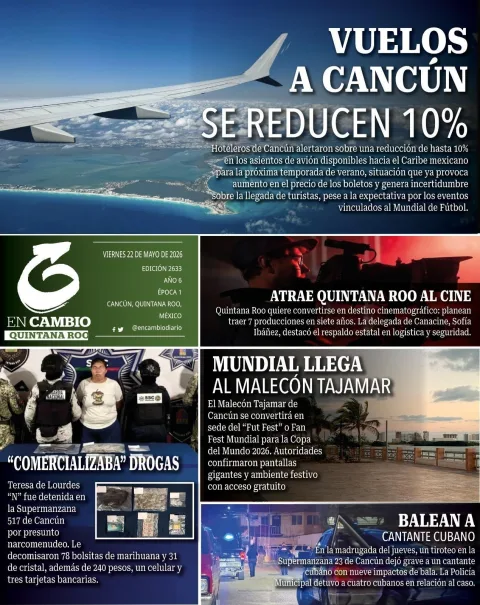 Portada de En Cambio - Quintana Roo (contraportada)