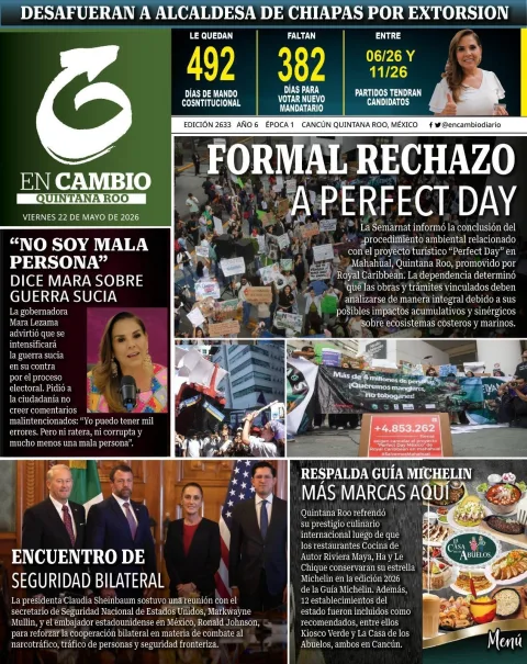 Portada de En Cambio - Quintana Roo (portada)