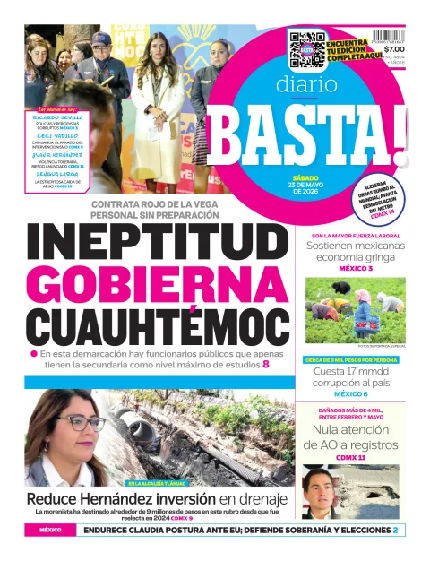 Portada de Basta! (portada)