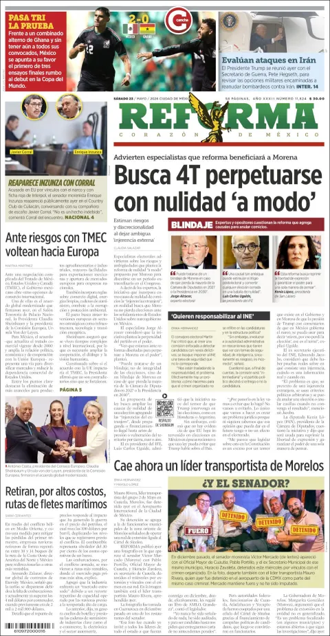 Portada de Reforma