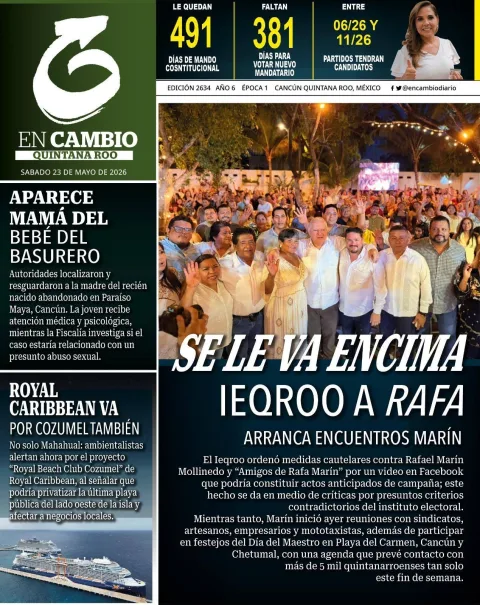 Portada de En Cambio - Quintana Roo (portada)