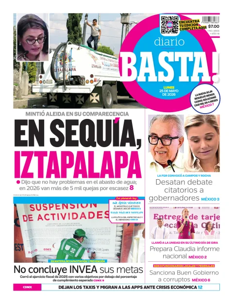 Portada de Basta! (portada)