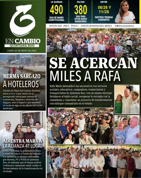 Portada de En Cambio - Quintana Roo (contraportada)