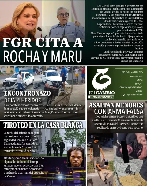 Portada de En Cambio - Quintana Roo (portada)