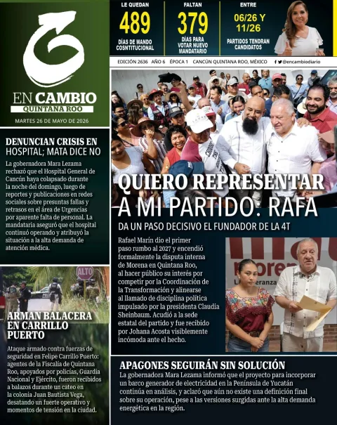 Portada de En Cambio - Quintana Roo (portada)