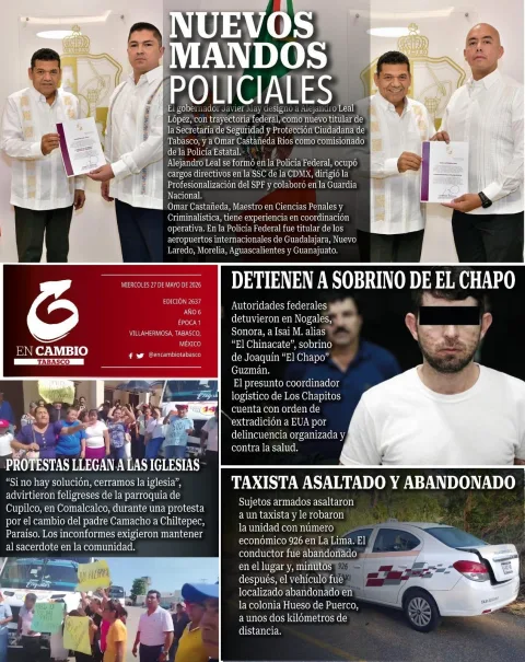 Portada de En Cambio - Tabasco (contraportada)