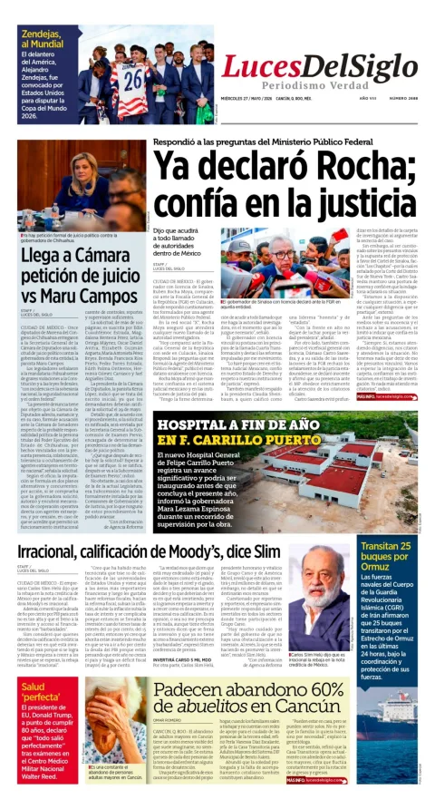 Portada de Luces del Siglo