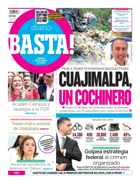 Portada de Basta! (portada)