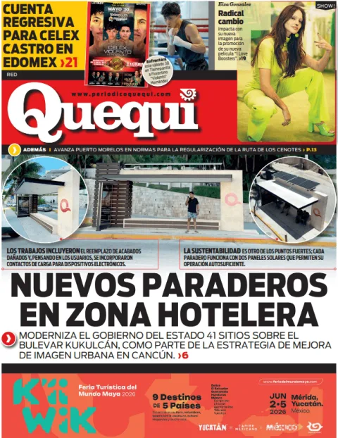 Portada de Quequi (contraportada) del jueves, 28 de mayo de 2026