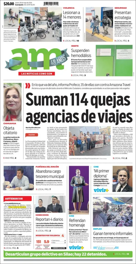 Portada de Am Corredor Industrial del jueves, 28 de mayo de 2026