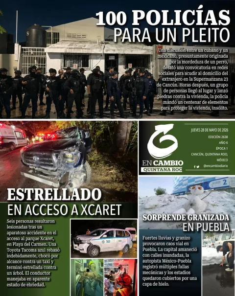 Portada de En Cambio - Quintana Roo (contraportada)