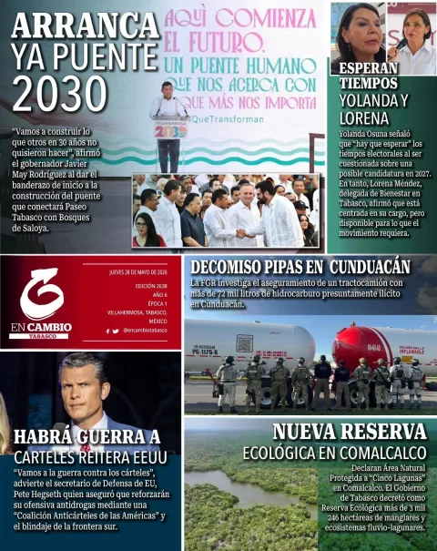 Portada de En Cambio - Tabasco (contraportada)