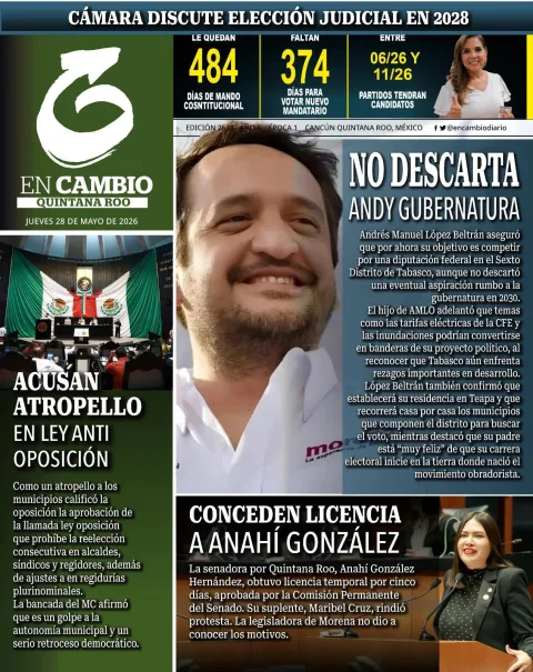 Portada de En Cambio - Quintana Roo (portada)