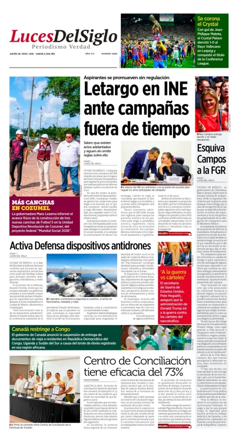 Portada de Luces del Siglo