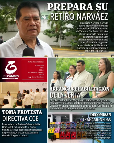Portada de En Cambio - Tabasco (contraportada)
