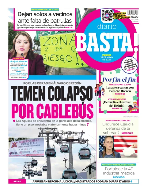 Portada de Basta! (portada)