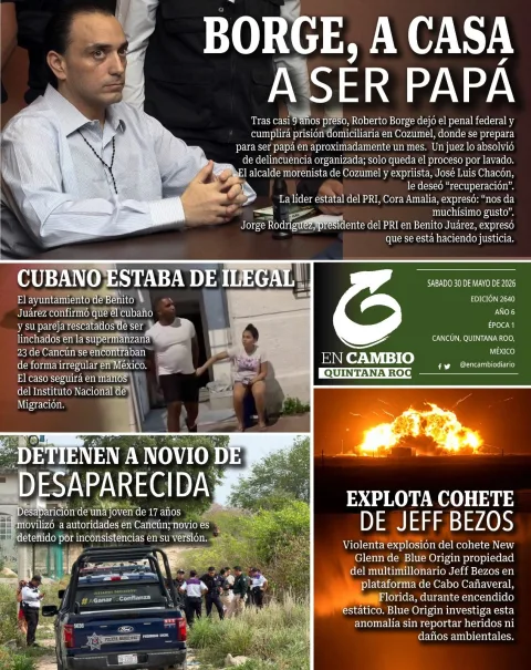 Portada de En Cambio - Quintana Roo (contraportada)
