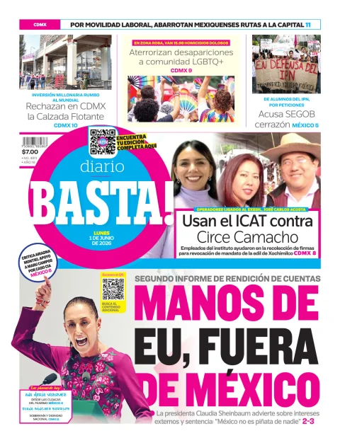 Portada de Basta! (portada)