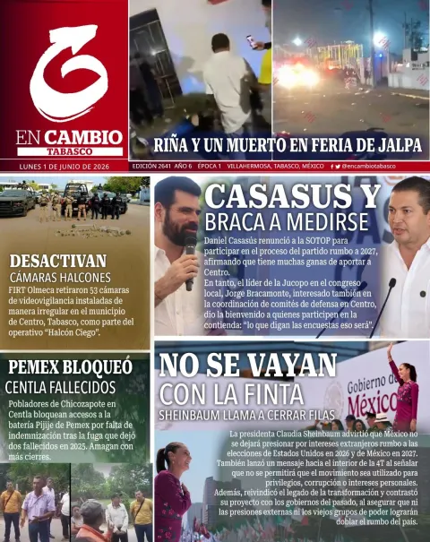 Portada de En Cambio - Tabasco (portada)