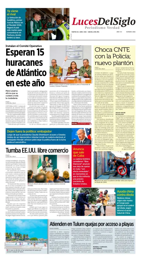 Portada de Luces del Siglo