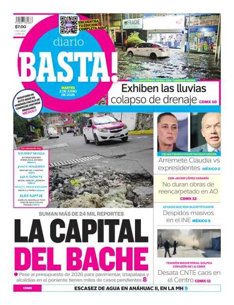 Portada de Basta! (portada)