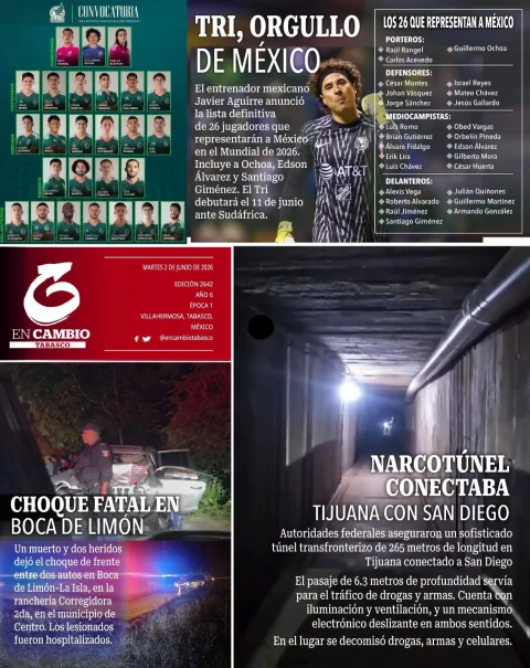 Portada de En Cambio - Tabasco (contraportada)