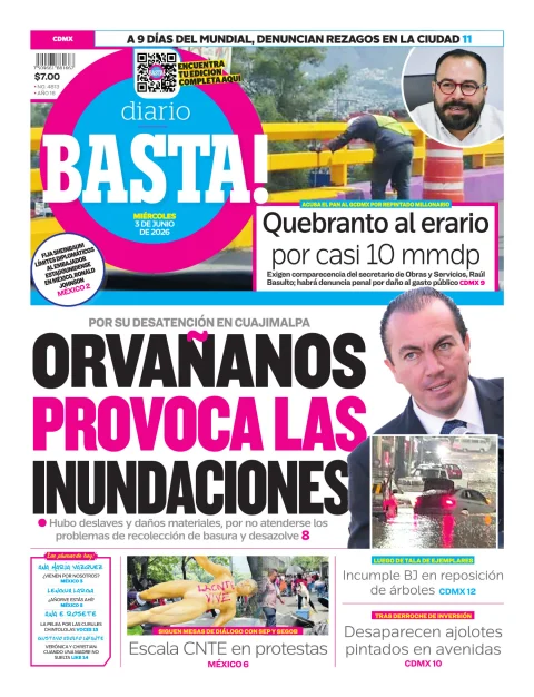 Portada de Basta! (portada)