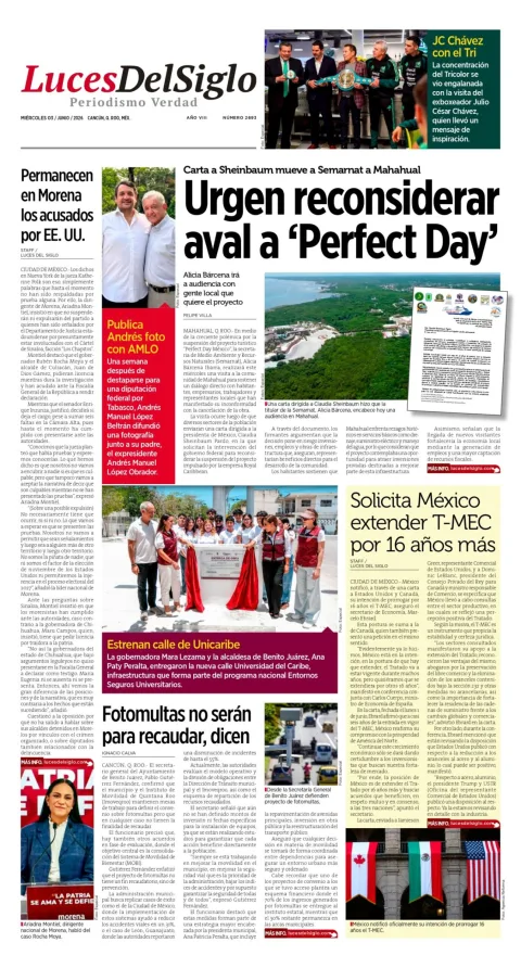 Portada de Luces del Siglo