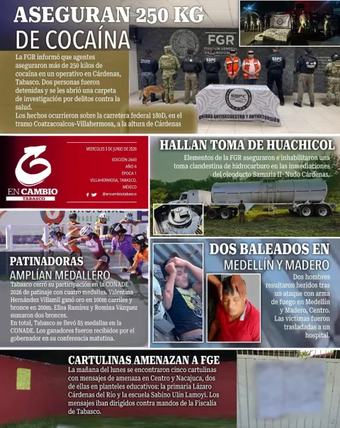 Portada de En Cambio - Tabasco (contraportada)