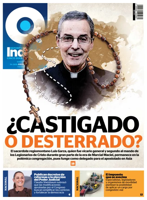 Portada de Reporte Indigo Monterrey del jueves, 4 de junio de 2026