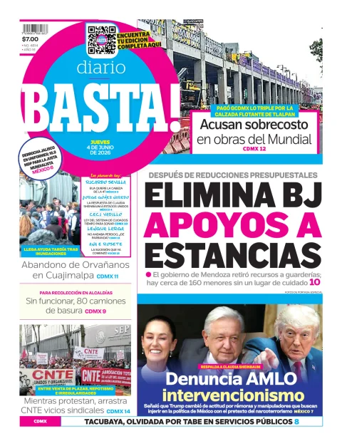 Portada de Basta! (portada)