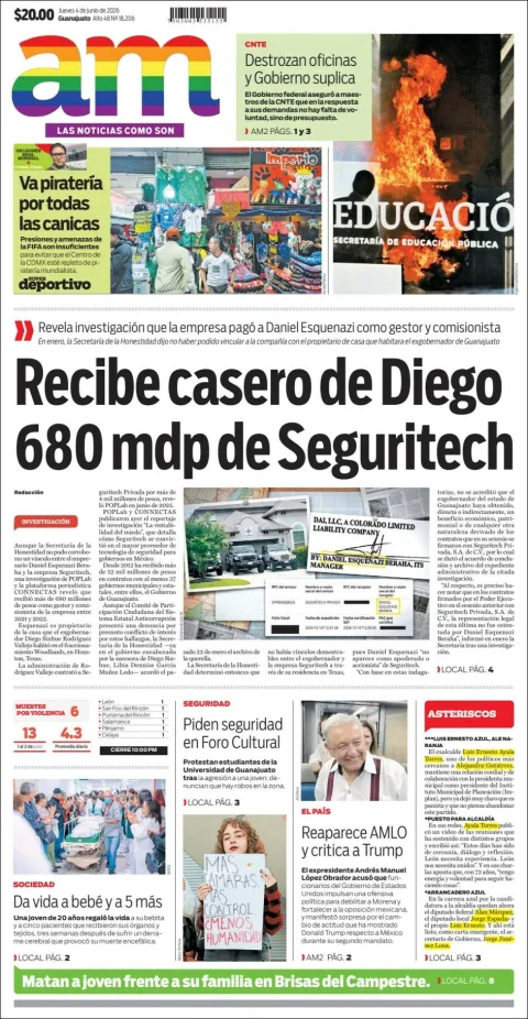 Portada de Am Corredor Industrial del jueves, 4 de junio de 2026