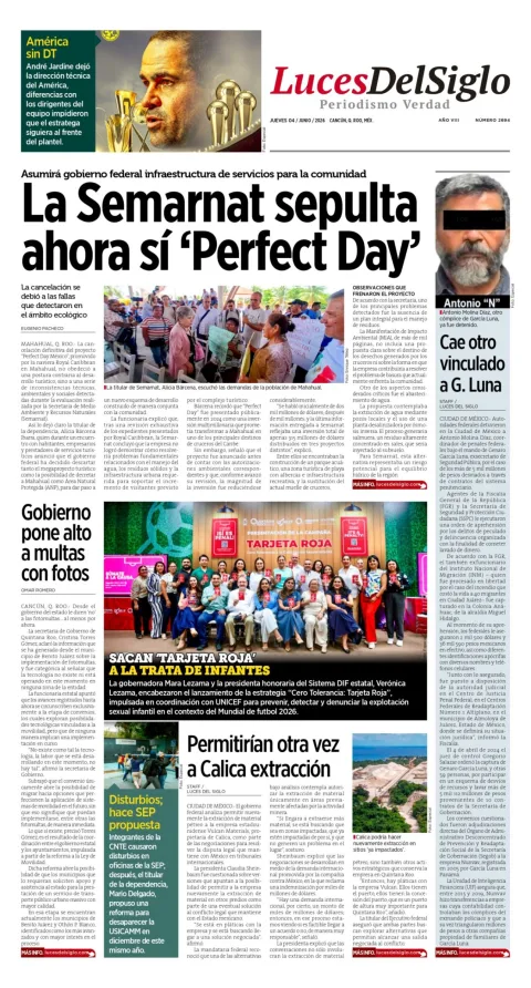 Portada de Luces del Siglo