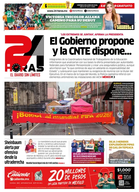 Portada de 24 Horas