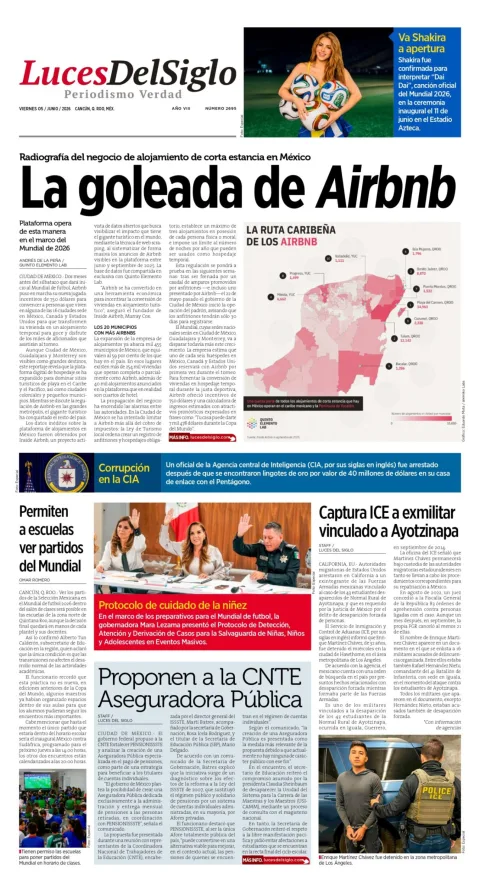 Portada de Luces del Siglo