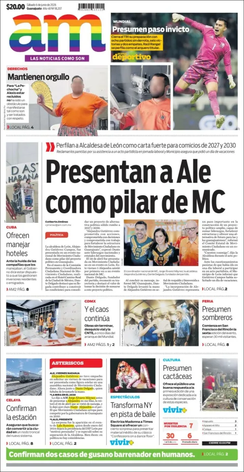 Portada de Am Corredor Industrial del sábado, 6 de junio de 2026