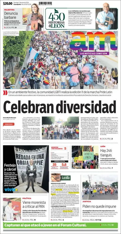 Portada de Am Corredor Industrial del domingo, 7 de junio de 2026