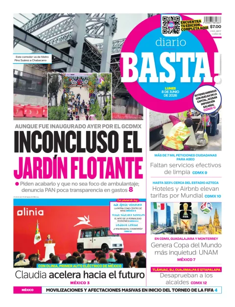 Portada de Basta! (portada)