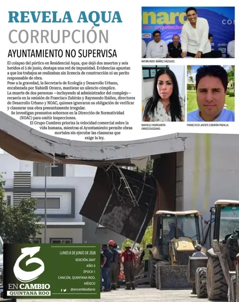 Portada de En Cambio - Quintana Roo (contraportada)