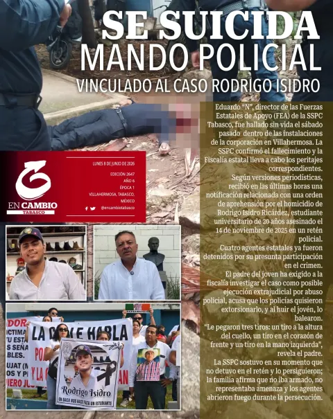 Portada de En Cambio - Tabasco (contraportada)