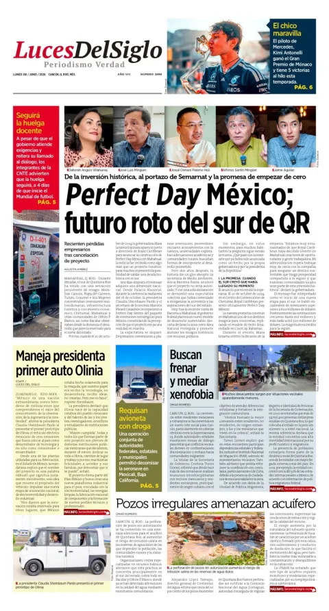 Portada de Luces del Siglo