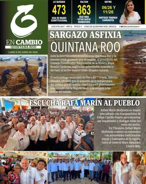 Portada de En Cambio - Quintana Roo (portada)