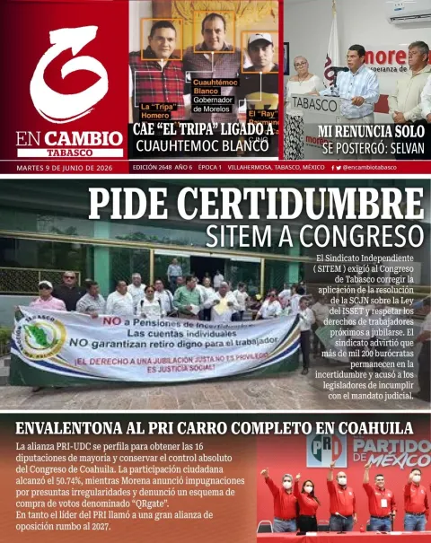 Portada de En Cambio - Tabasco (portada)